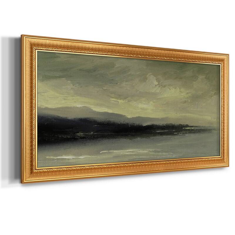 Coastal Dawn Premium Framed Canvas- Ready to Hang