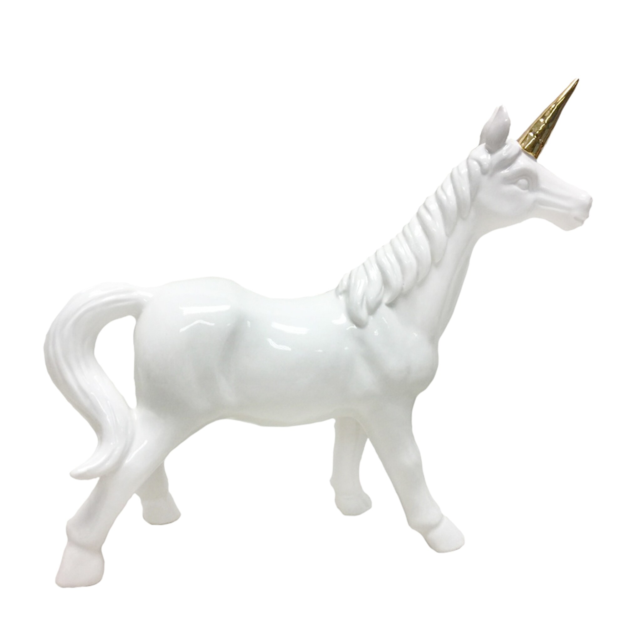 Shop Sagebrook Home 13639 02 Decorative Ceramic Unicorn Figurine
