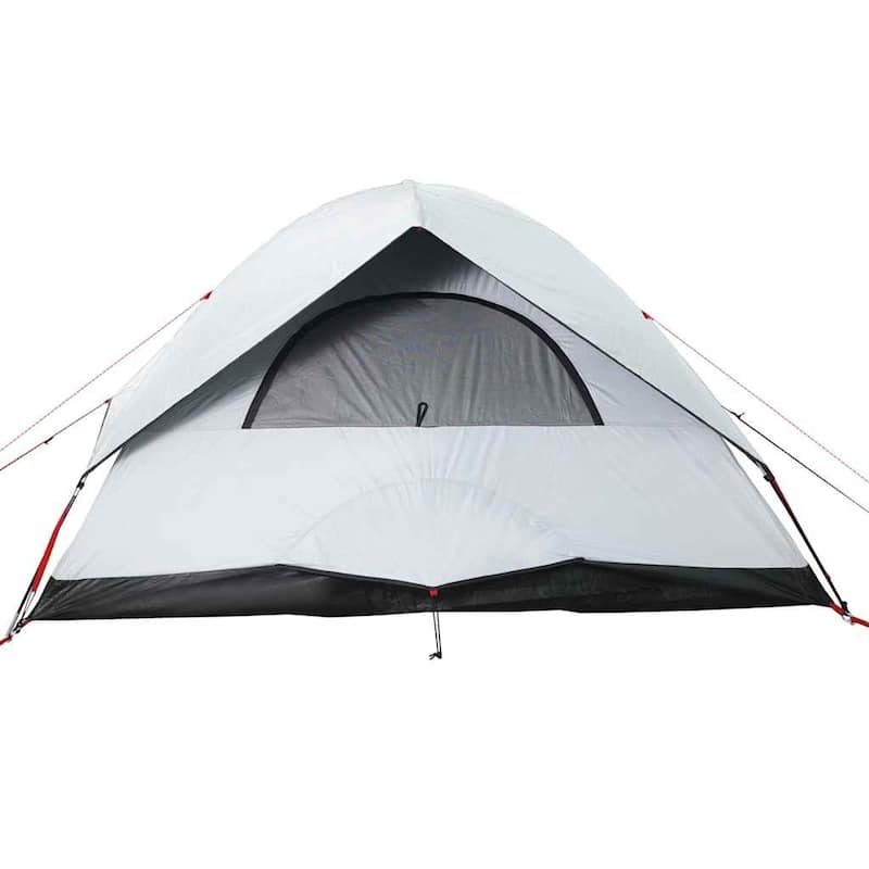 vidaXL Family Tent Dome 6-Person White Blackout Fabric Waterproof - 120.1 x 120.1 x 72.0"