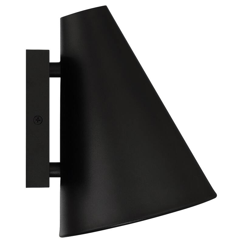 Access Lighting Solano Outdoor LED Wall Mount - Square Backplate - Cone Shade