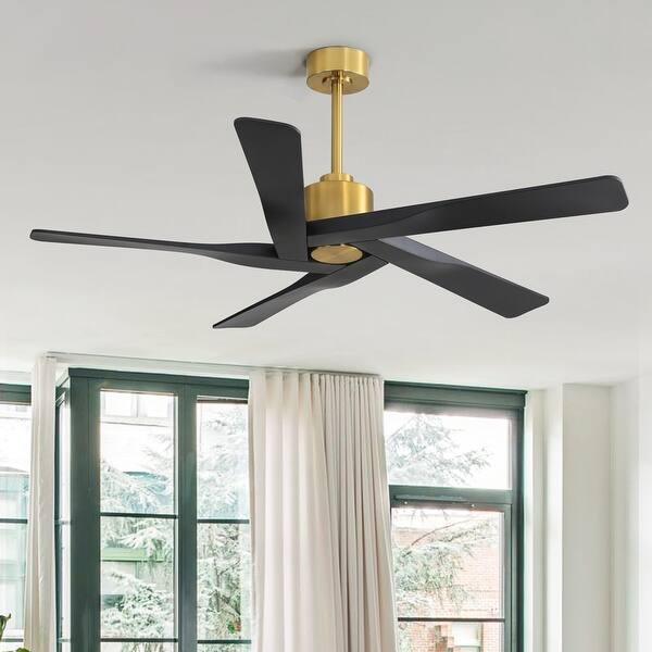 WINGBO 54 inch 5 ABS Blades DC Motor Indoor Ceiling Fan with Remote Control