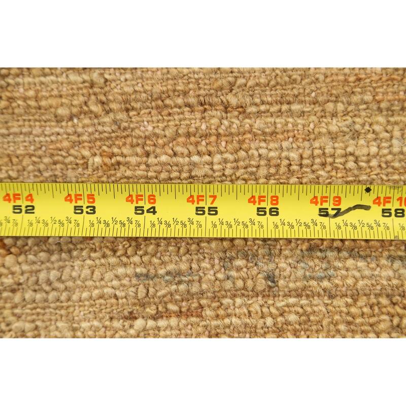 Modern Oriental Gabbeh Kashkoli Runner Rug Hand-knotted Wool Carpet - 2'7" x 7'11"