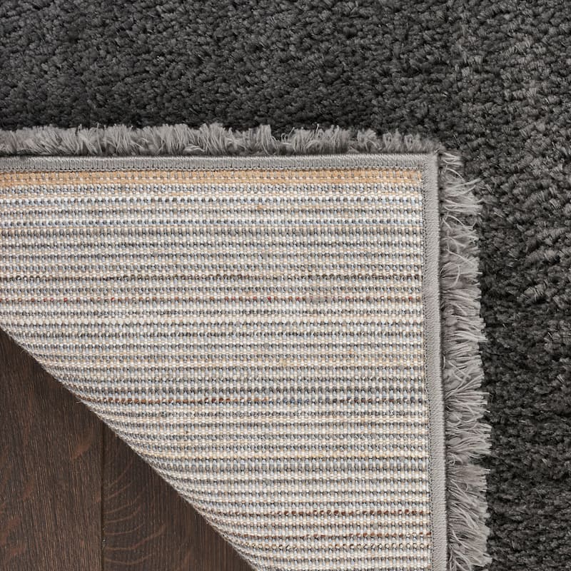 Nourison Luxurious Shag Ultra-plush Pile Glam Solid Area Rug