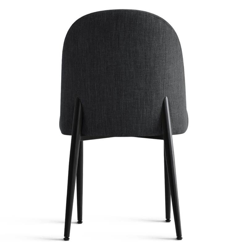 Linen Upholstered Dining Chair(Set of 2)