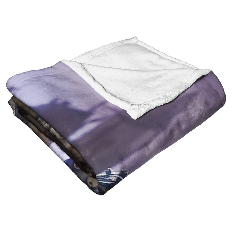 Warner Brothers Corpse Bride Peculiar Place Silk Touch Throw Blanket