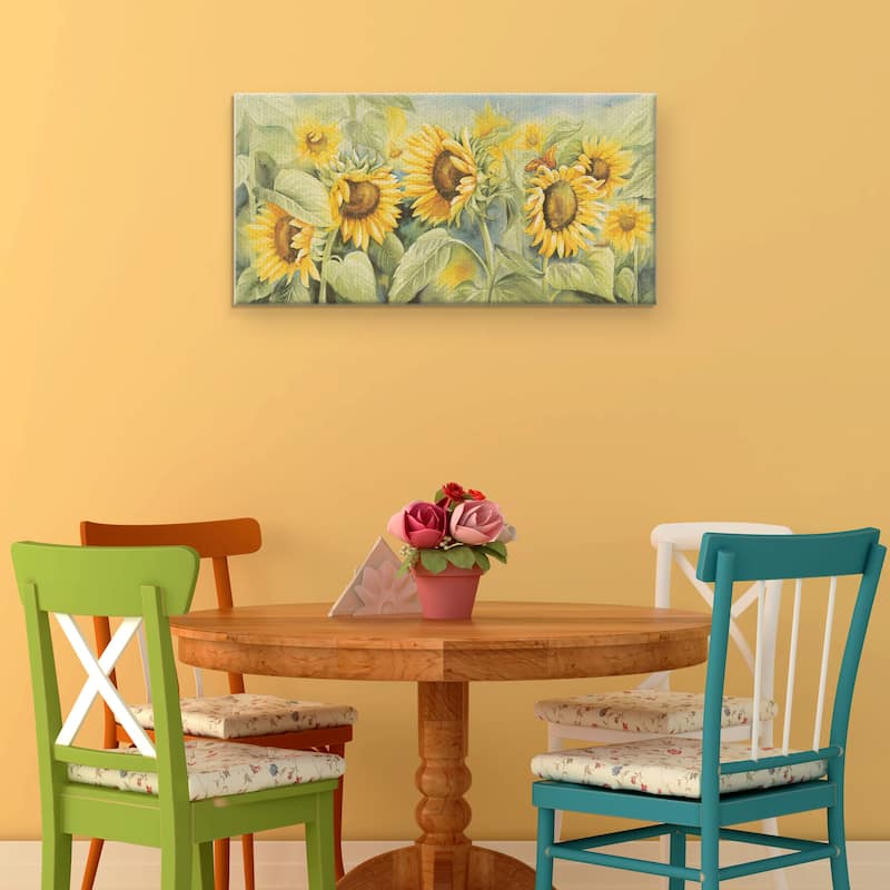 Sunshine Canvas Art Print