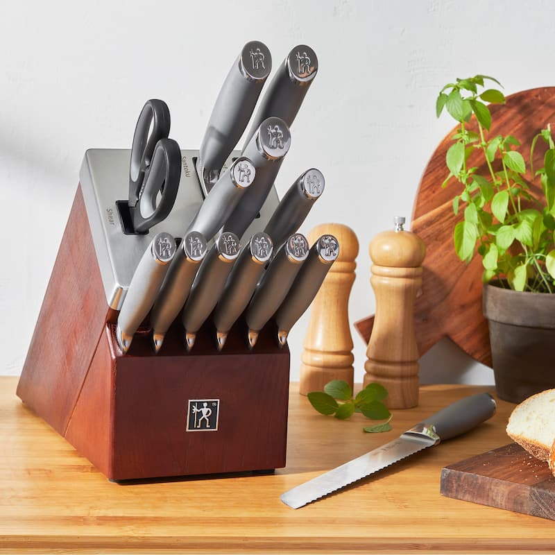 Modernist 14-pc Self-Sharpening Block Set