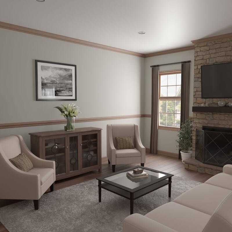 WM206: 3/4-in D x 3/4-in W x 96-in L Americraft Solid Hardwood Stain Grade Corner Guard Moulding