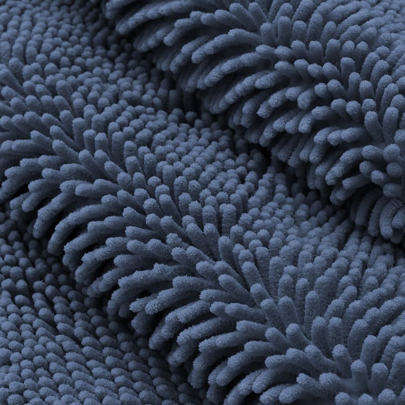 Empyrean Non-Slip Super Plush Chenille Bathroom Rugs