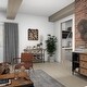 preview thumbnail 15 of 16, Brown MDF Industrial Wall Clock No Theme 27 x 24 x 2 - 24 x 2 x 27