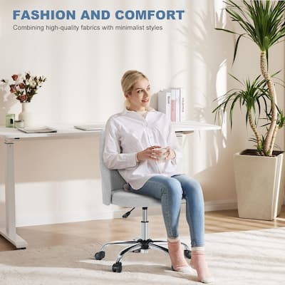 Adjustable Height Swivel Chair for Home Office
