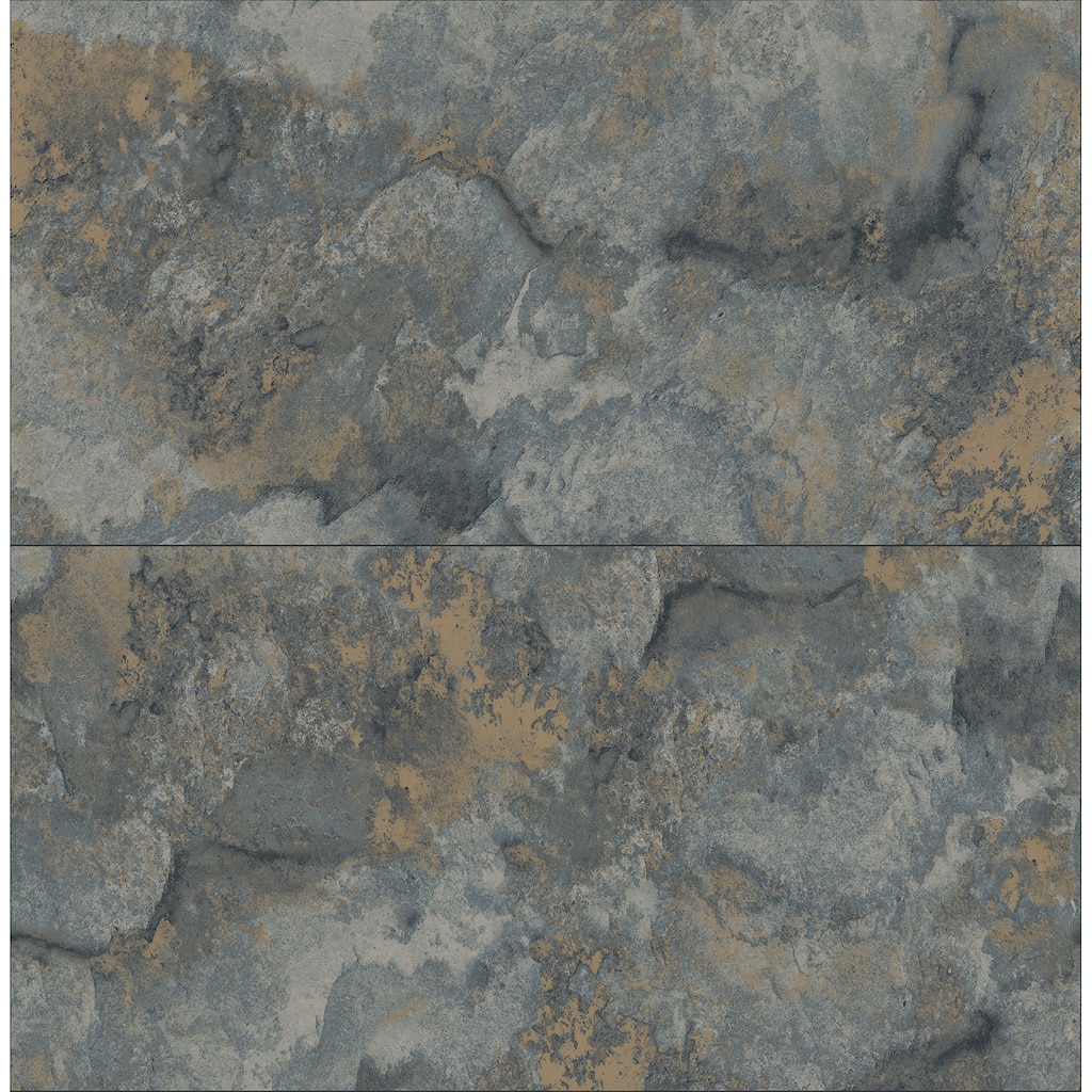 Advantage Aria Slate Marbled Tile Wallpaper