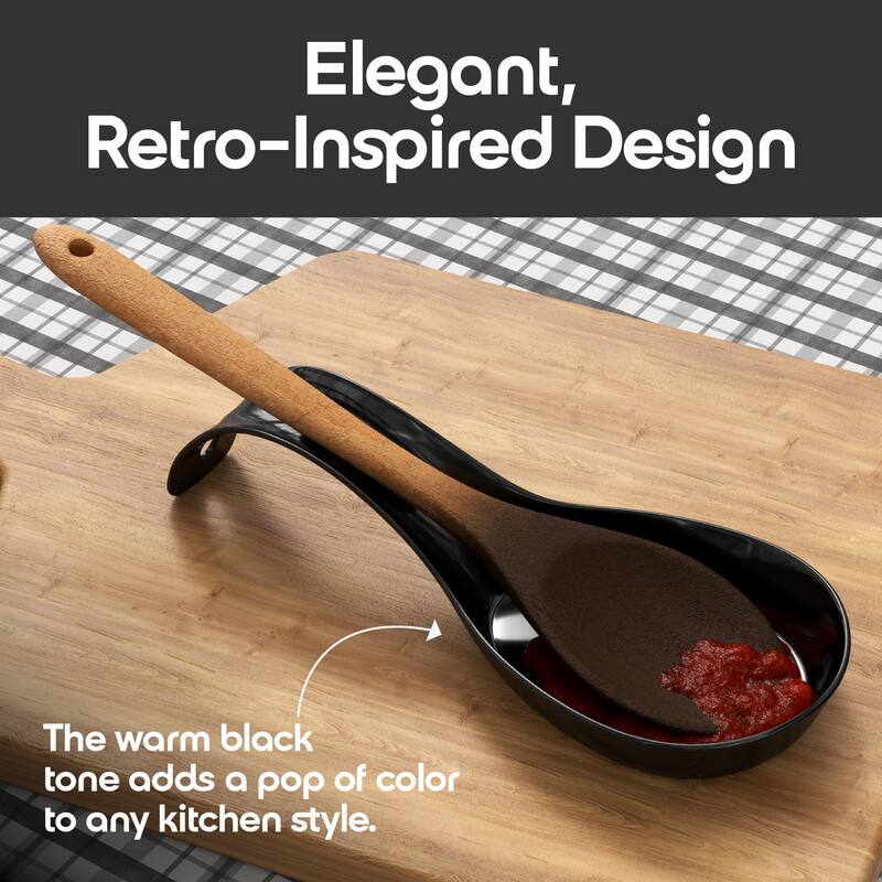 Omniware Simsbury Spoon Rest - 8.25” L x 3” W x 1” H