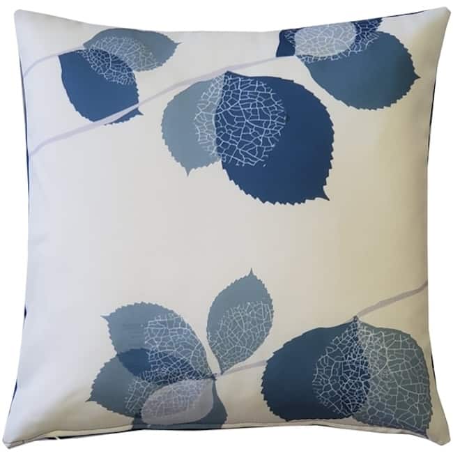 Winter Leaves Throw Pillow 17x17 with Polyfill Pillow Insert