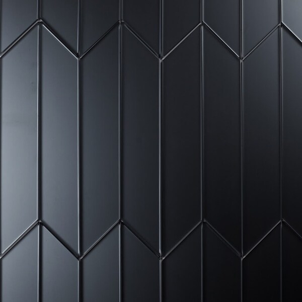 Miseno MT-WHSRMSSET-GR Reflections - 3-3/4" x 11-3/4" Other Wall Tile - Matte Visual - Blue Gray