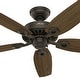 preview thumbnail 6 of 28, Hunter 52" Builder Elite Ceiling Fan w/Pull Chains - Traditional, Casual, Transitional