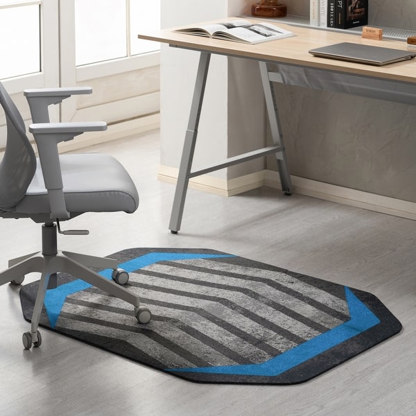 18ft Clear Edge Guards For Glass Chair Mats Anti-Slip Bumpers