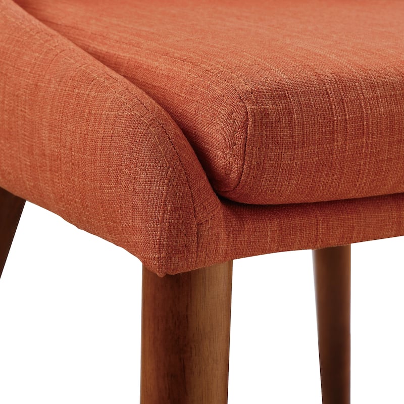 Palmer Mid-Century Modern Fabric Dining Chair in 2 Pack