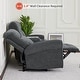 preview thumbnail 13 of 118, MCombo 64.6" Wall Hugger Power Loveseat Fabric Recliner Sofa with USB Ports