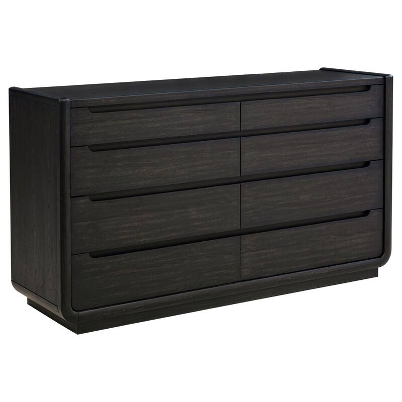 Leandro Bedroom Set Burnished Black