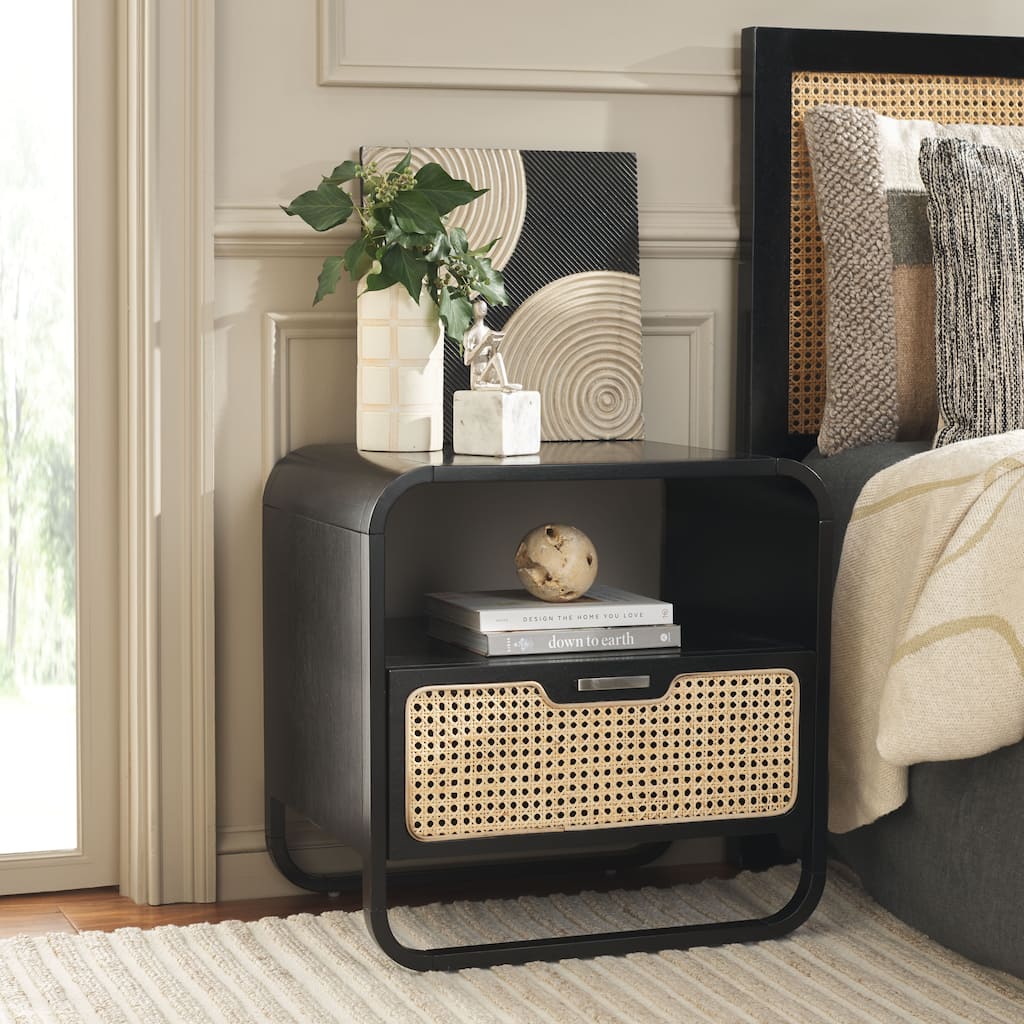 SAFAVIEH Yamilex 1-Drawer Nightstand (Fully Assembled)