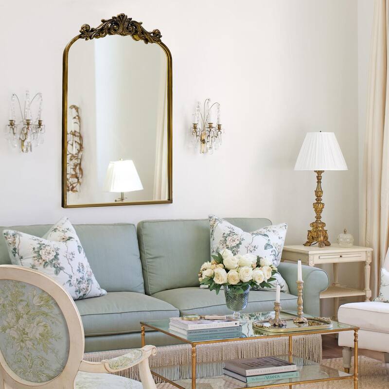 Traditional Baroque Ornate Wall Mirror
