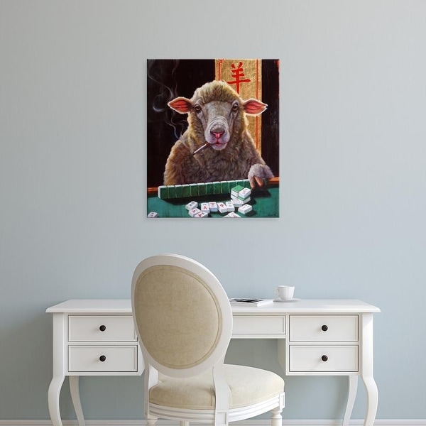 Easy Art Prints Lucia Heffernan's 'Principle for Life' Premium Canvas Art