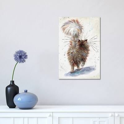 iCanvas "Fluffy Butt" by Kim Haskins Canvas Print