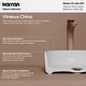 preview thumbnail 5 of 11, Karran Valera 14" Vitreous China Vessel Bathroom Sink in White