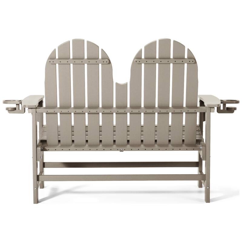Hanniford Poly Adirondack 49 Inch Bench