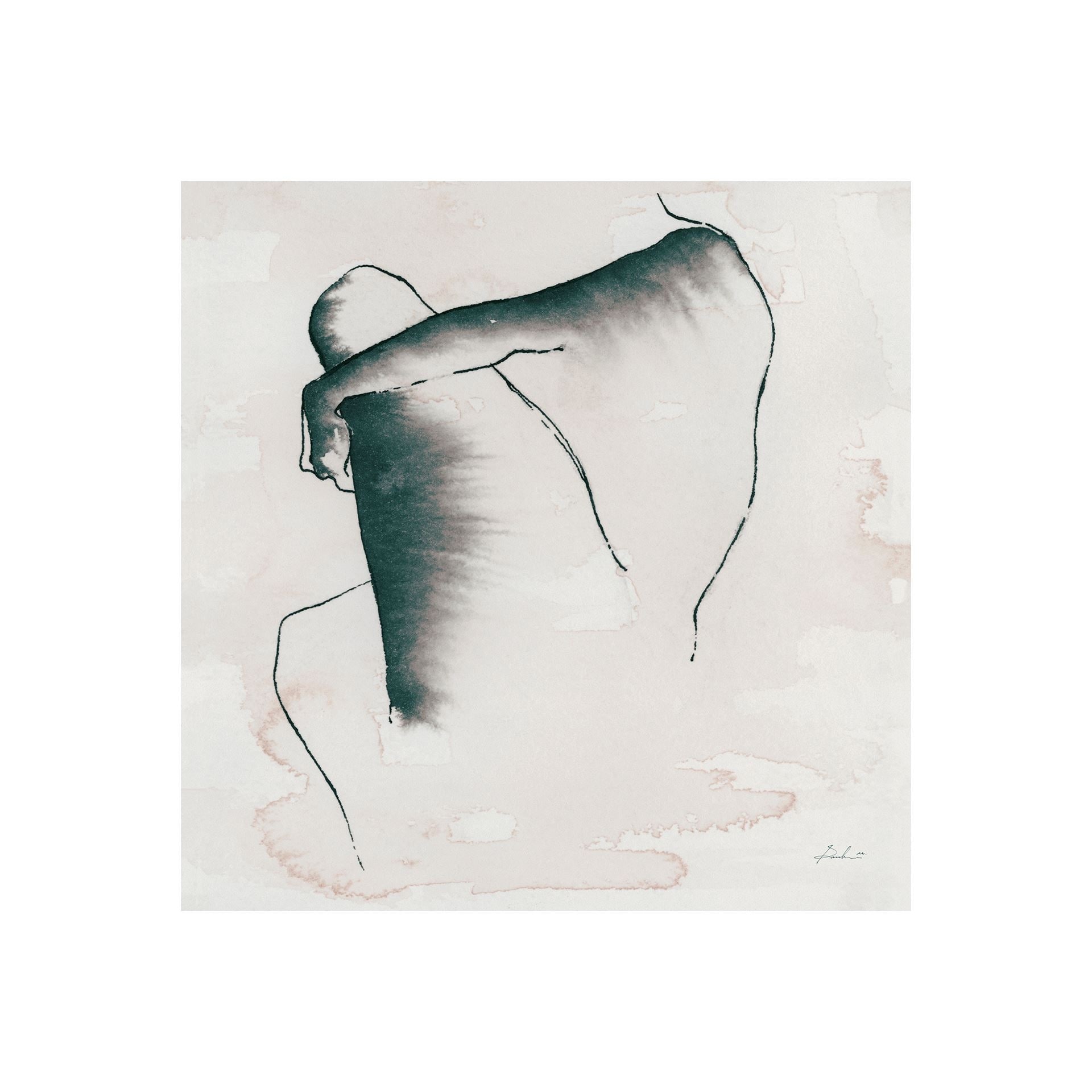 Mercana Andromedae Light III (26 x 26) Canvas Art Print