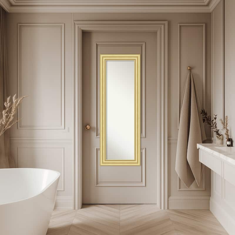 Sophia Non-Beveled Framed Full-Length On the Door Mirror