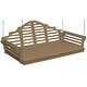 preview thumbnail 15 of 15, Poly 5' Marlboro Swingbed Weathered Wood