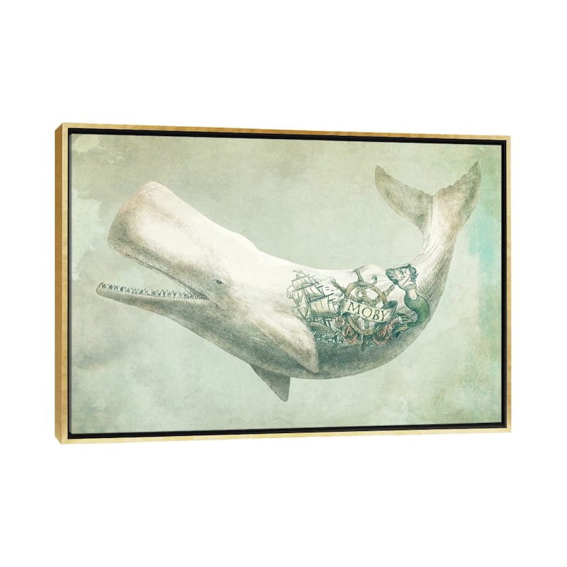 iCanvas "Far and Wide" by Eric Fan Framed Canvas Print - Gold - 26x40