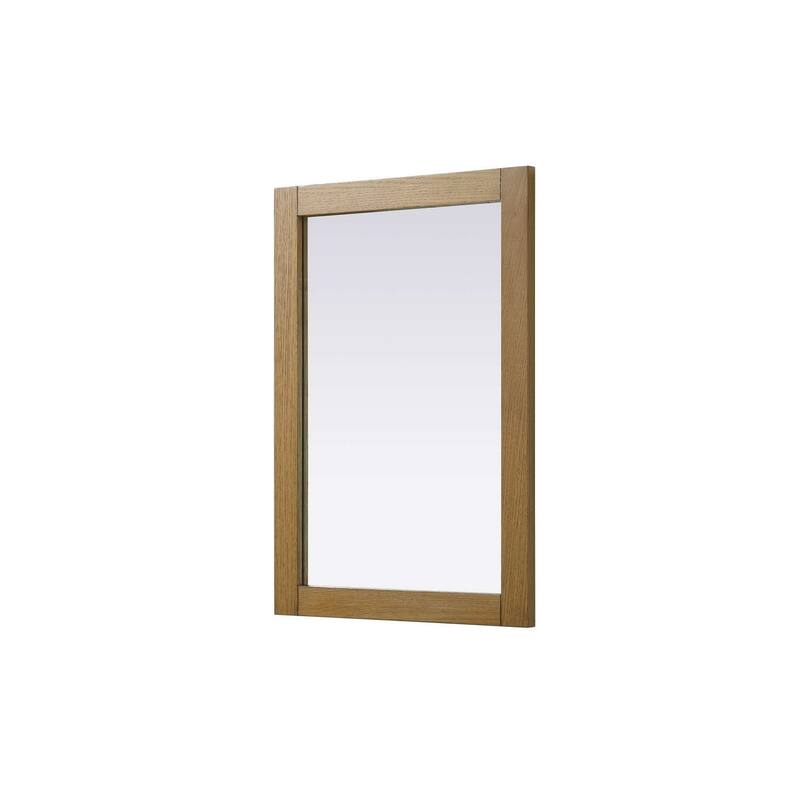 Solene Wooden Rectangle Mirror