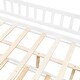 preview thumbnail 6 of 83, Montessori Bed House Bed with Trundle Bed and Headboard, Wood Daybed Platform Bed Frame No Box Spring Needed for Boys Girls