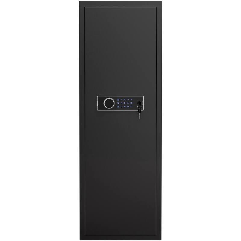 Large Size 5-8 Gun, with Electronic Password Keypad Lock,Unassembled Metal Rifle Gun Security Cabinet Safe Locker