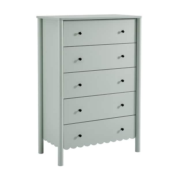 Emmeline Scalloped 5-Drawer Chest - Bed Bath & Beyond - 42258529