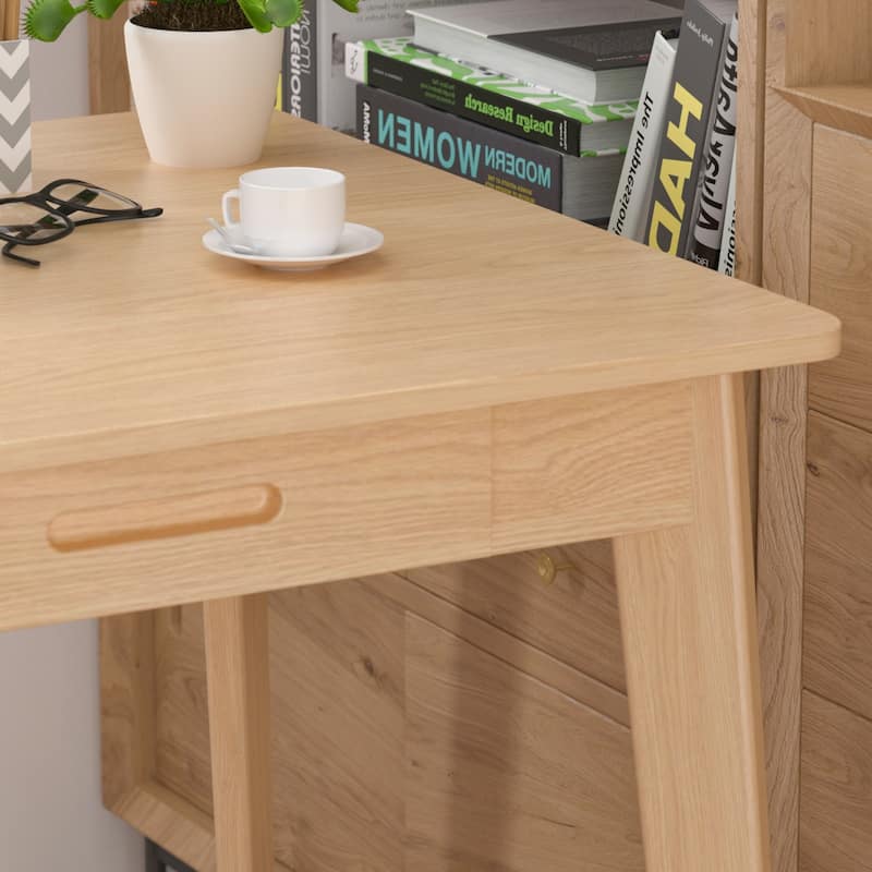 39.4"W Study Desk Writing Desk Simple