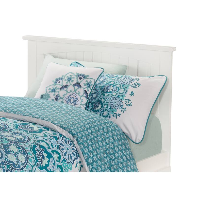 Platform Bed - Storage Bed with Flat Panel Footboard & USB Charger