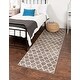 preview thumbnail 16 of 66, Contemporary Akiva Collection Area Rug 2'7"x10' - Dark Gray