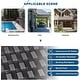 preview thumbnail 38 of 125, Kullavik 13 Pieces Outdoor Patio Furniture Set with Fire Pit Table w/ Wide Armrests