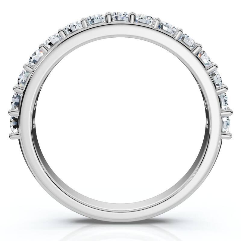 Bliss Diamond 1/2Ct Diamond Anniversary Wedding Ring Gold Lab Grown EF/VS