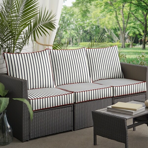 6 piece shop outdoor cushion set