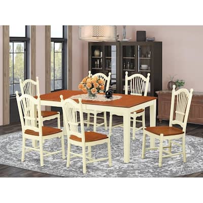 Victorian Dinette Set - Kitchen Table & Chairs - Solid Wood Dining Room Furniture