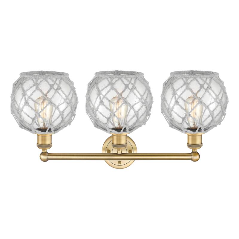 Innovations Lighting Endless Possibilities Edison - Farmhouse Rope - 3 Light 26" Bath Vanity Light
