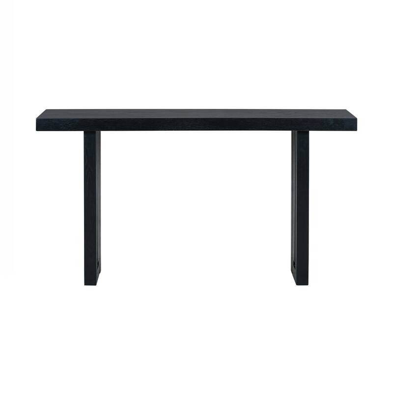 Console Table with Distinctive Side Shapes, Suitable for Entryway, Hallway, Living Room, Foyer, Corridor