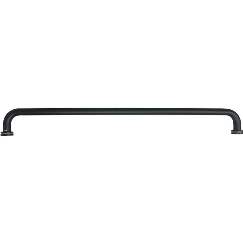 CEL 12" Tubular Singled-Sided Pull Handle/Towel Bar - Stainless Steel - Matte Black