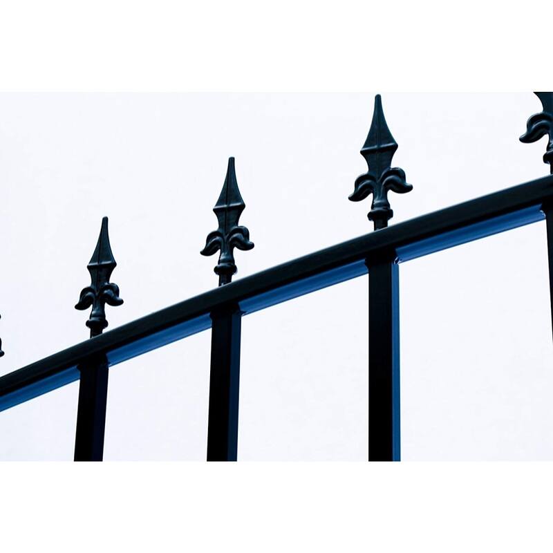 ALEKO Garden Steel Munich Style Single Swing 12 ft Driveway Gate