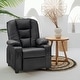 preview thumbnail 19 of 49, MCombo Big Kids Recliner Chair for Toddler Boys and Girls Faux Leather - 28.3"(L)x26.4"(W)x34.2"(H)
